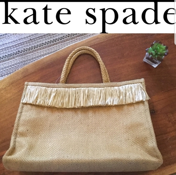 kate spade Handbags - Kate Spade Straw Tote